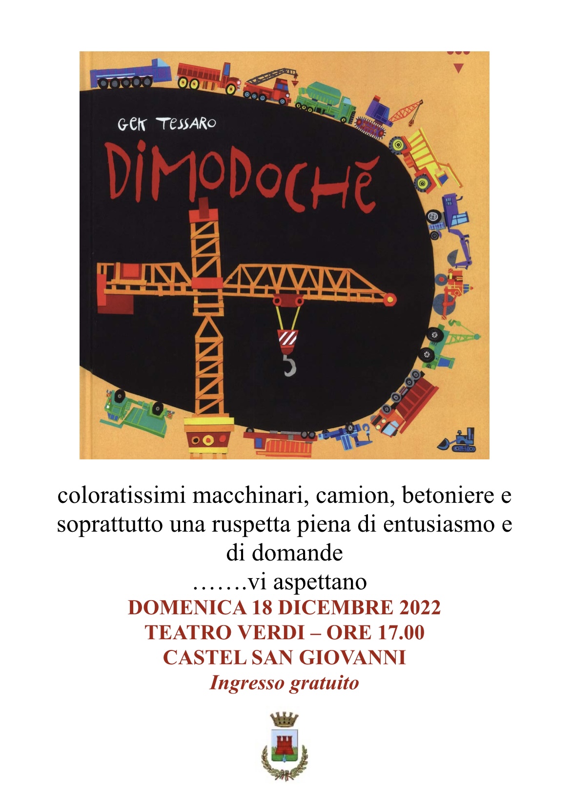 "Dimodochè" Spettacolo Teatrale per bambini di Gek Tessaro