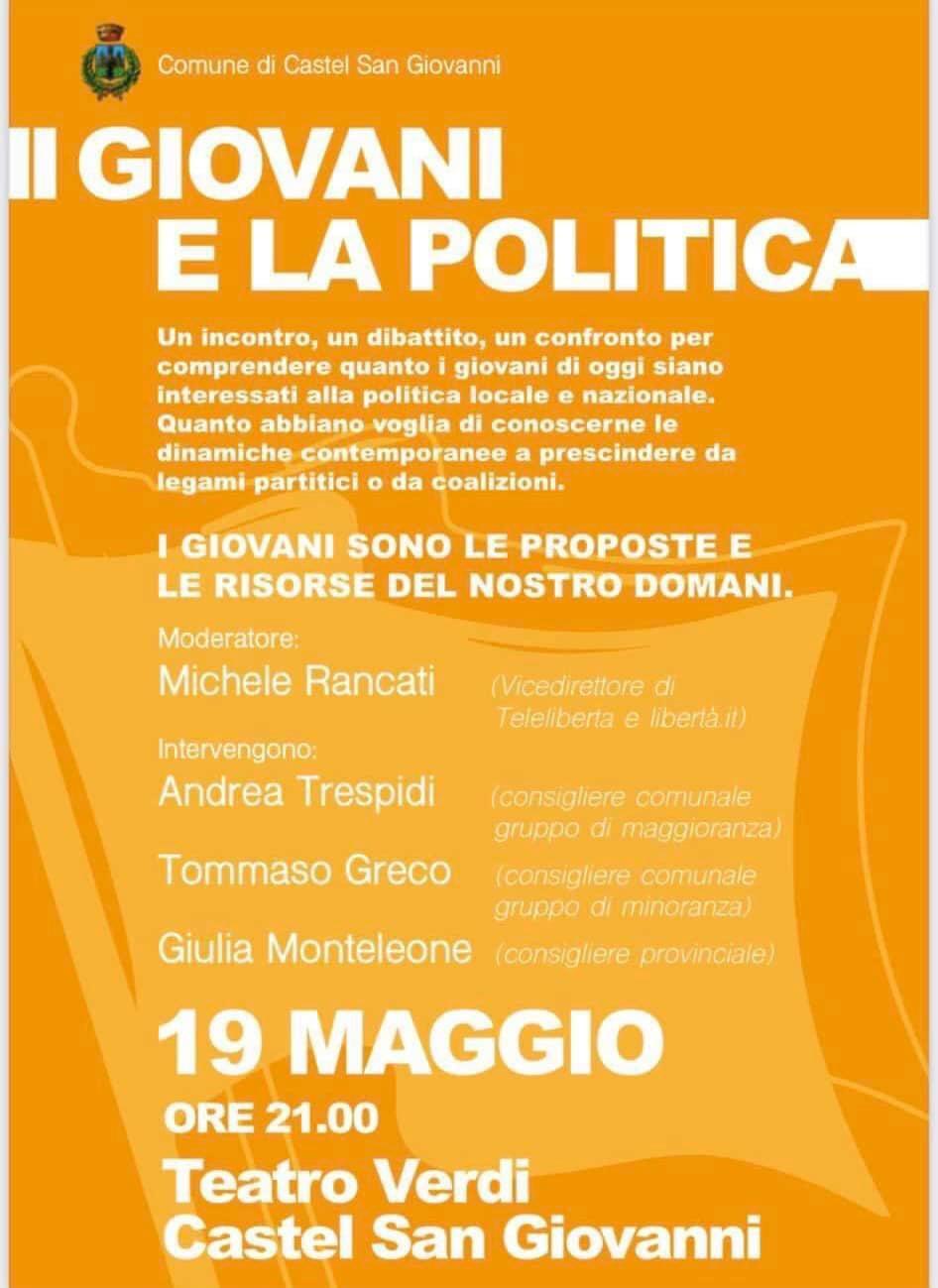 Incontro "I giovani e la politica"