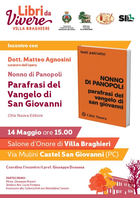 Presentazione Libro "Parafrasi del Vangelo di San Giovanni" 