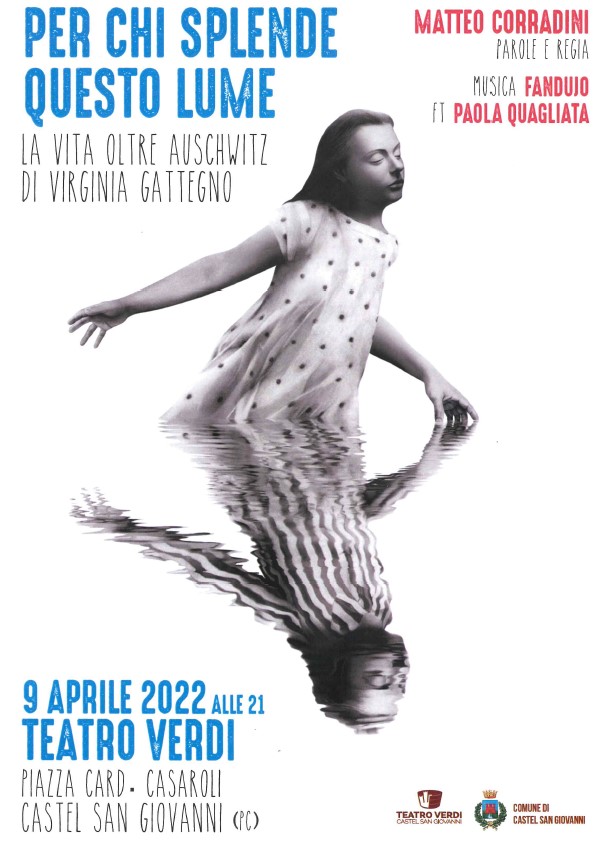 Spettacolo Teatrale "Per chi splende questo lume" di Virginia Gattegno