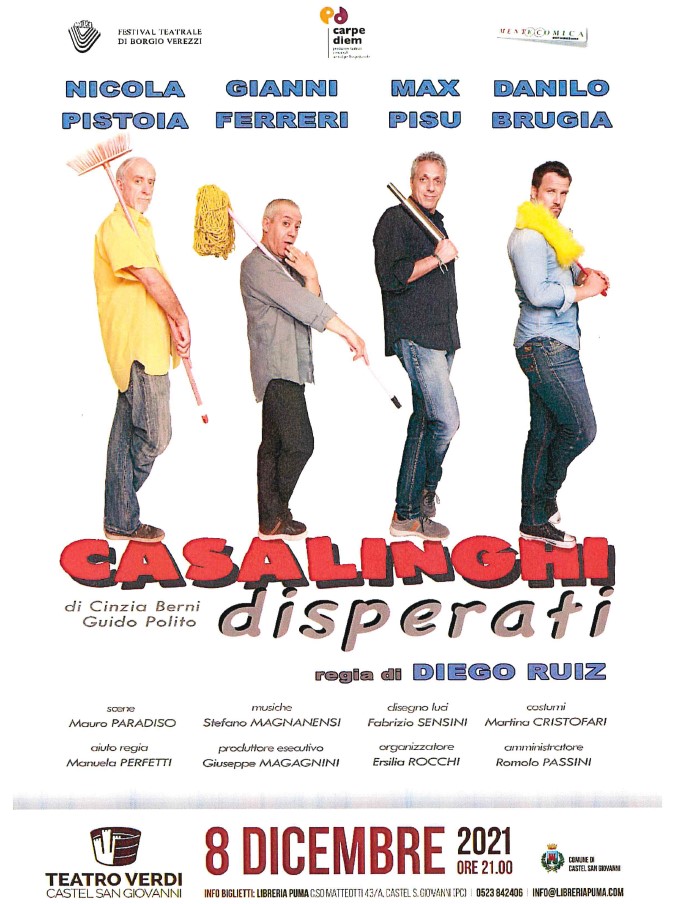 "CASALINGHI DISPERATI"  Teatro Verdi