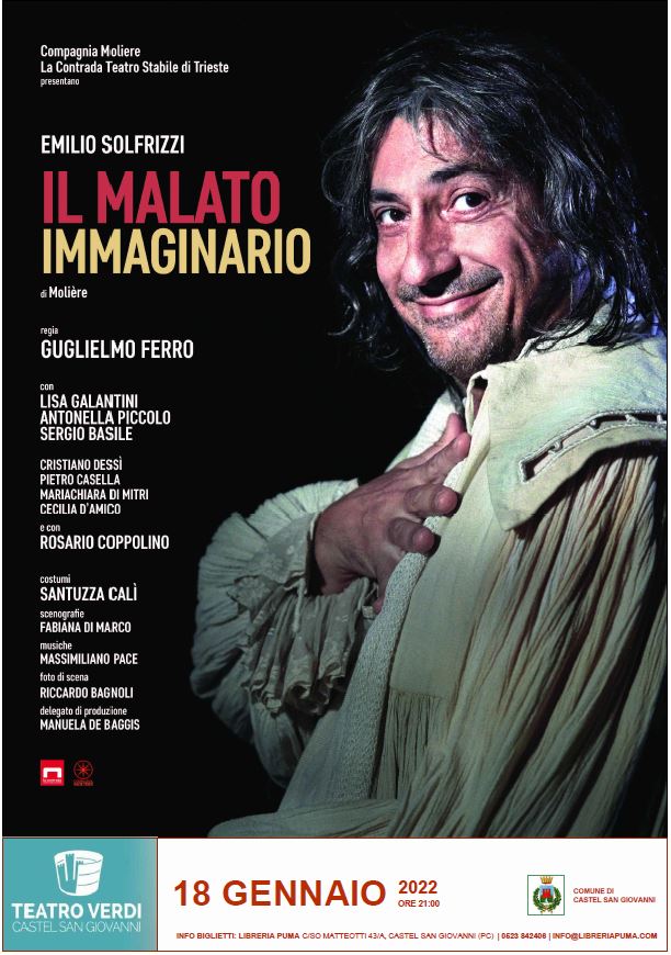 Spettacolo teatrale "il malato immaginario" di molière