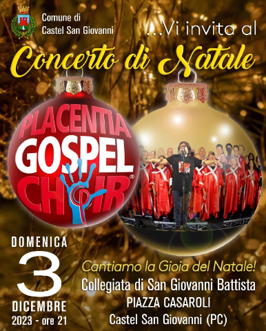 Concerto di Natale 2023 di Placentia Gospel Choir