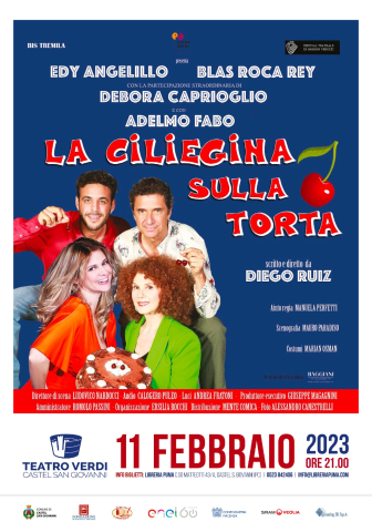 Spettacolo teatrale "La ciliegina sulla torta" regia Diego Ruiz 